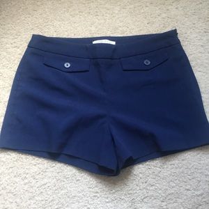 Navy Blue Dressy Shorts